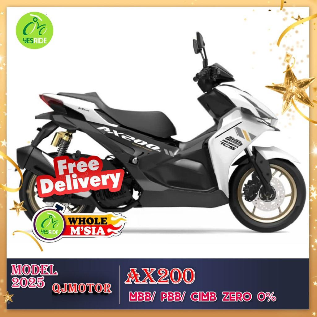 QJMOTOR AX200S New Model 2025 - Image 5