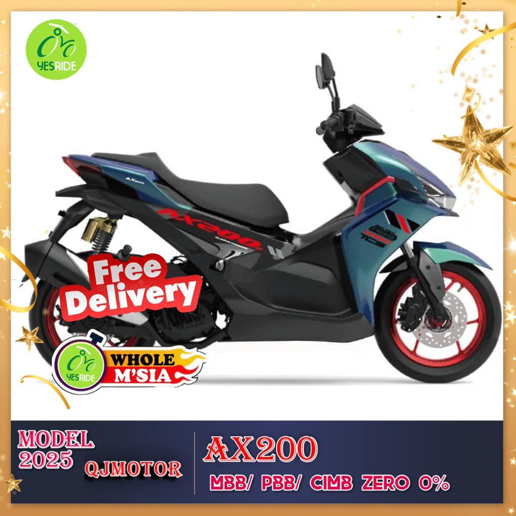 QJMOTOR AX200S New Model 2025 - Image 4