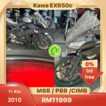KAWASAKI WUK5652 EX650-C yr 2010