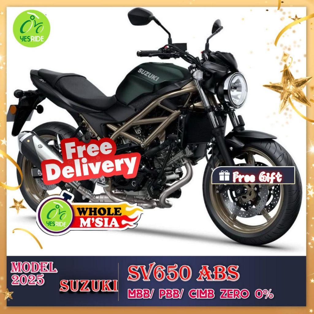SUZUKI SV650 abs New Model 2025 - Image 2