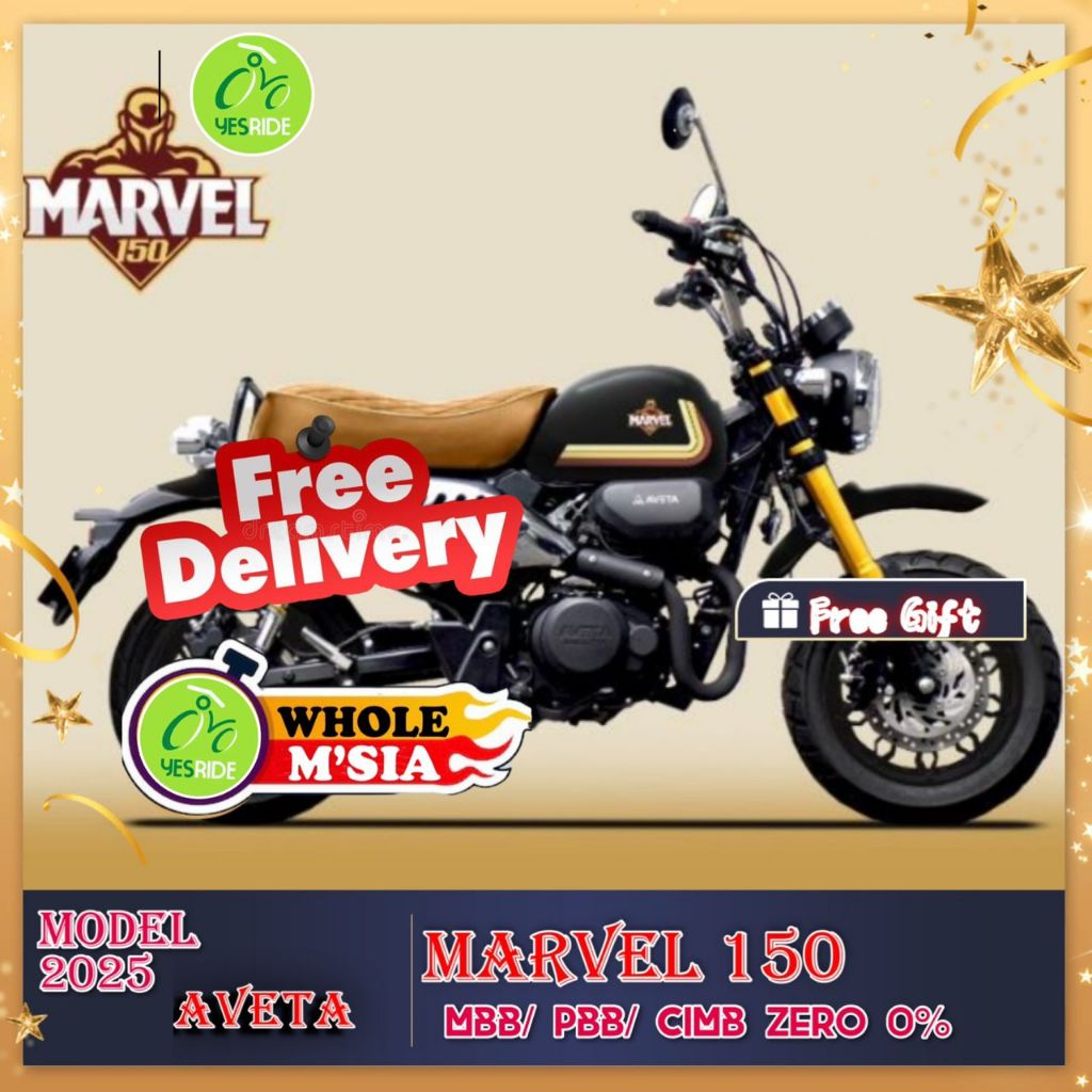 AVETA Marvel150 Fun Bike New Model 2025