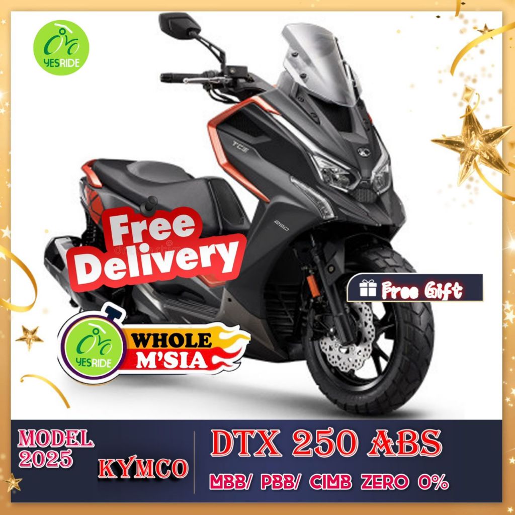 Modenas KYMCO DTX250 abs New Model 2025 - Image 2