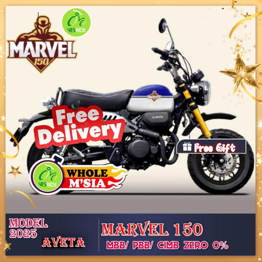AVETA Marvel150 Fun Bike New Model 2025 - Image 2