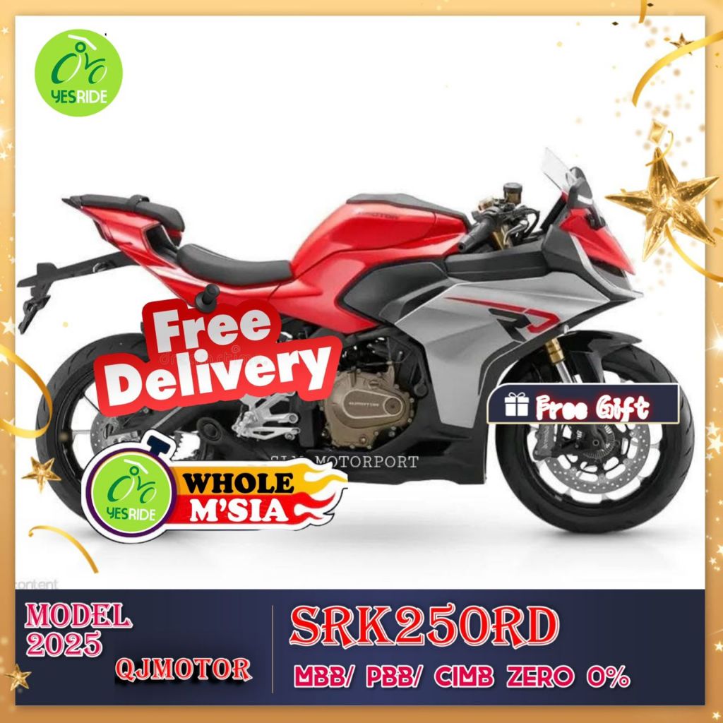 QJMOTOR SRK250 RD New MOdel 2025