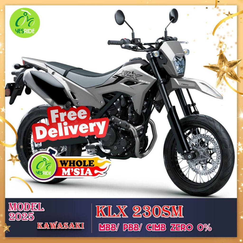 Kawasaki KLX230 & 230SM New Model