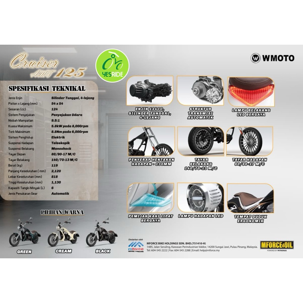 Wmoto YOMI125 New Model - Image 5