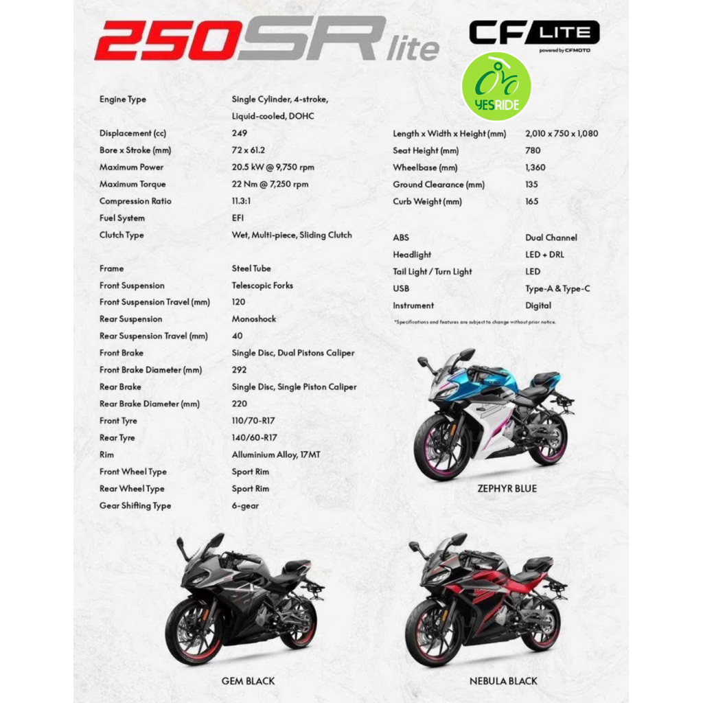 Cfmoto 250sr lite New Model 2025 - Image 4
