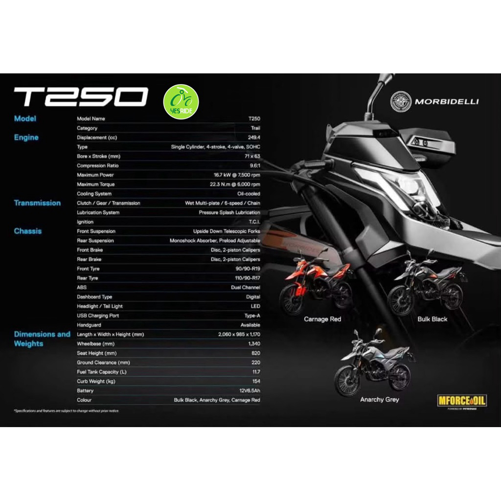 MORBIDELLI T250 new model 2026 - Image 5