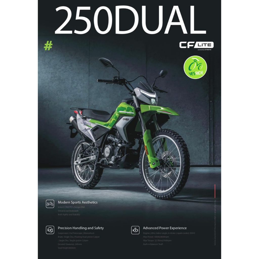 CFMOTO 250 Dual New Model 2026 - Image 3