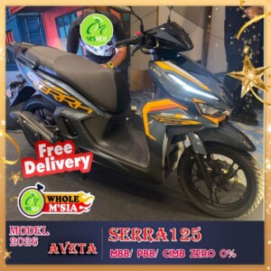 Aveta Sierra125 New Model 2026