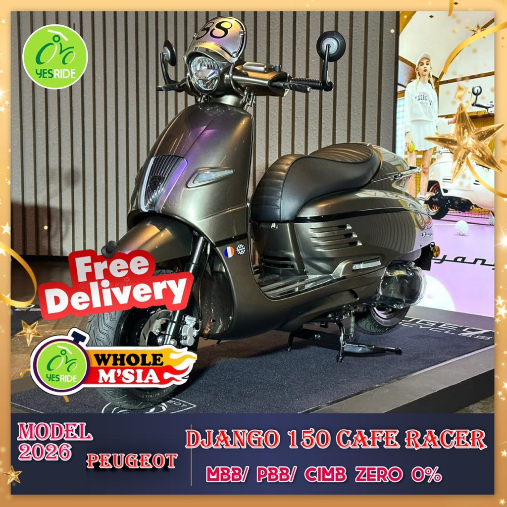 Peugeot Django Cafe Racer 150