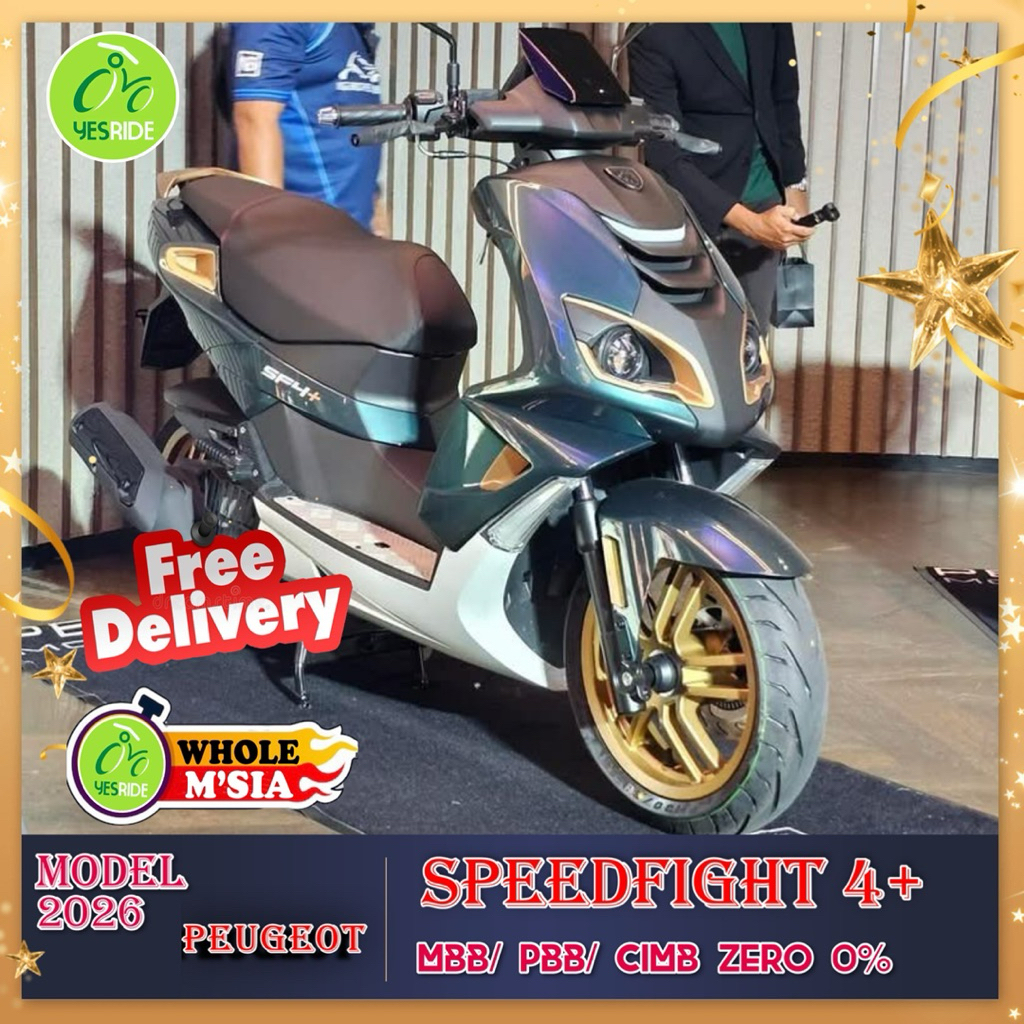 Peugeot Speedfight 4+ new model 2026 - Image 2