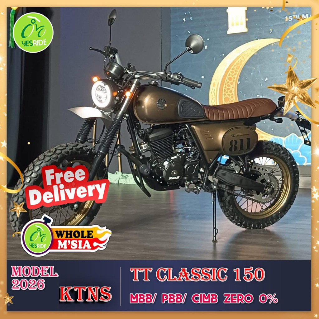 KTNS TT Classic 150 New Model 2026