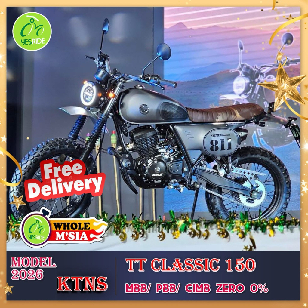 KTNS TT Classic 150 New Model 2026 - Image 2