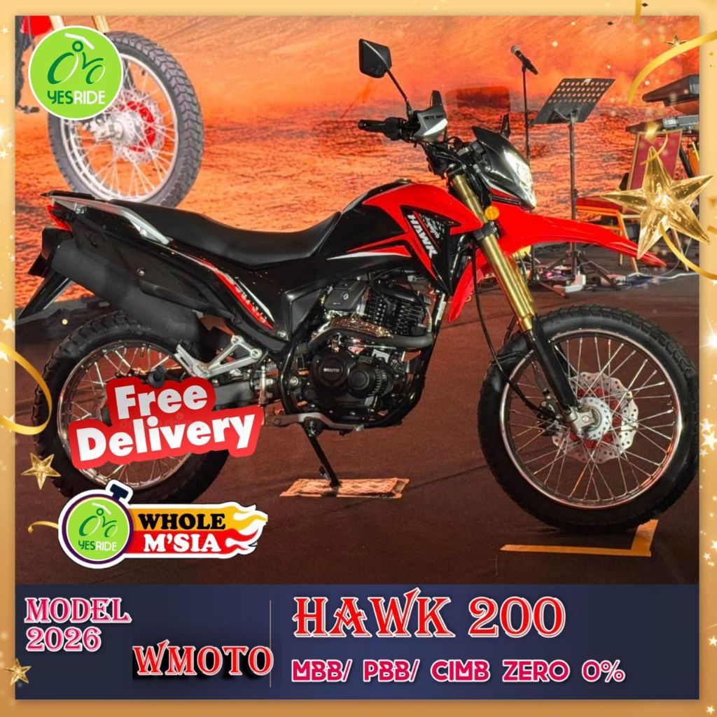Wmoto Hawk 200 New Model 2026