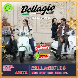 Aveta Bellagio125 new model 2026